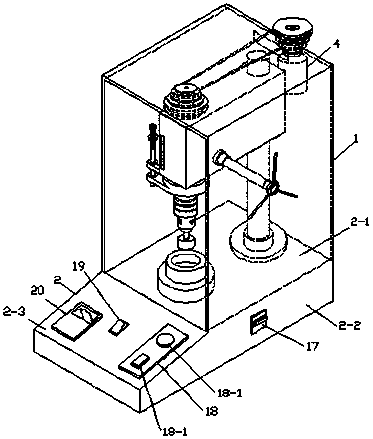 A method for grinding and polishing platinum vessels using an automatic platinum vessel grinding and polishing machine