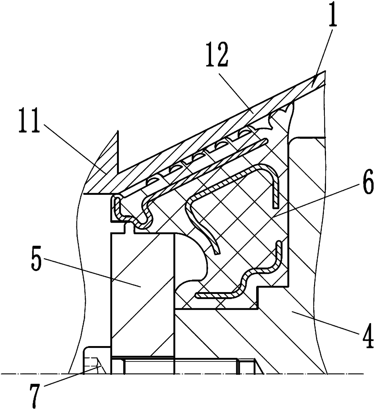 Biconical hydraulic valve