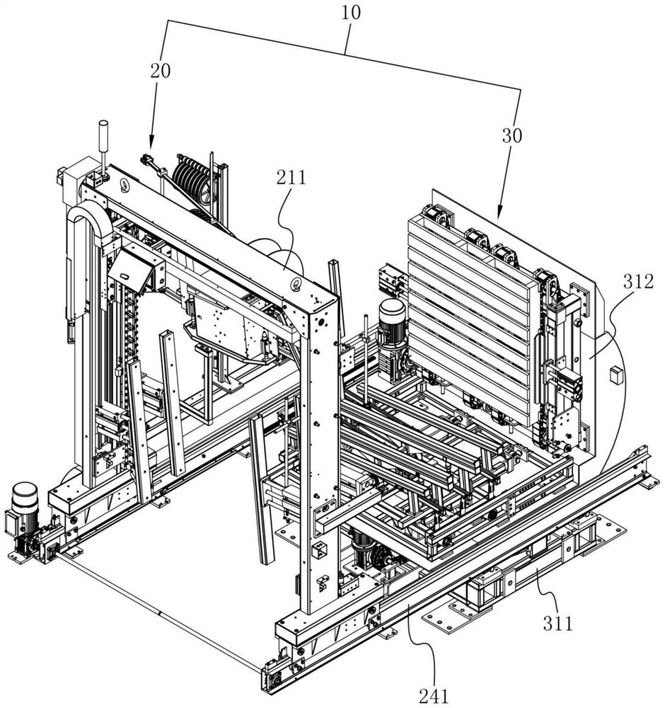 Movable type inclined jacking and bundling equipment, system and method