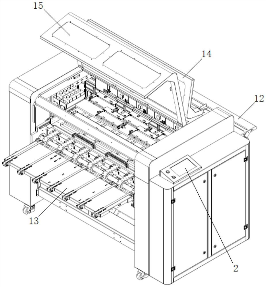 Small-size high-speed carton printer