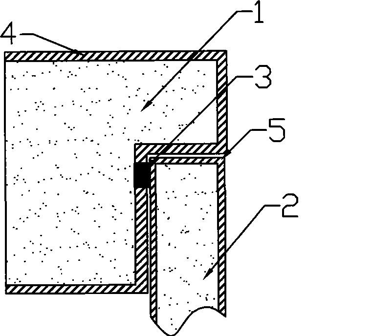 Combination fire-proof door and method for making same