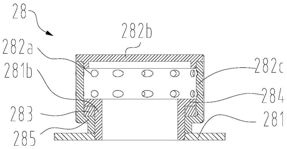 Exhaust oil separation structure, compressor and air conditioner