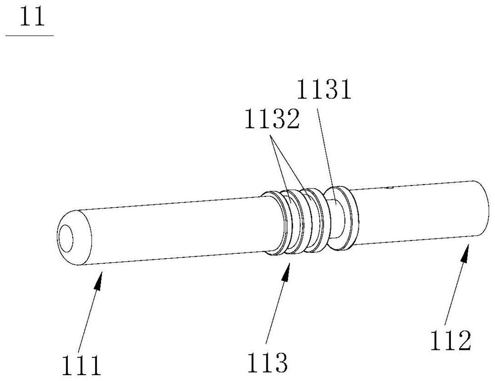 Integrated charging gun and terminal assembly thereof