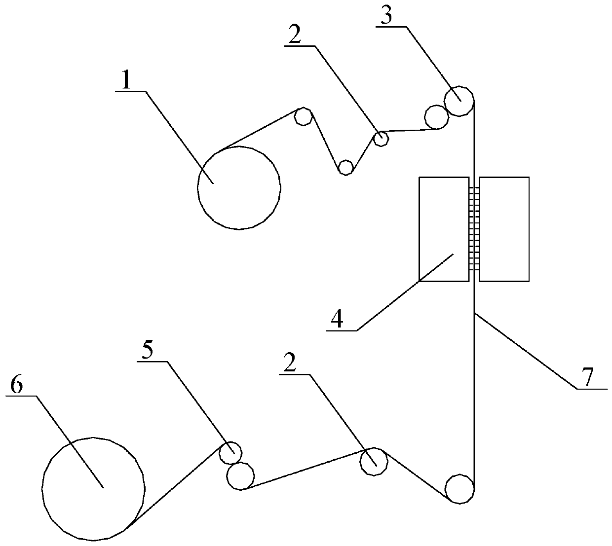 A digital printing machine with double-sided jet printing