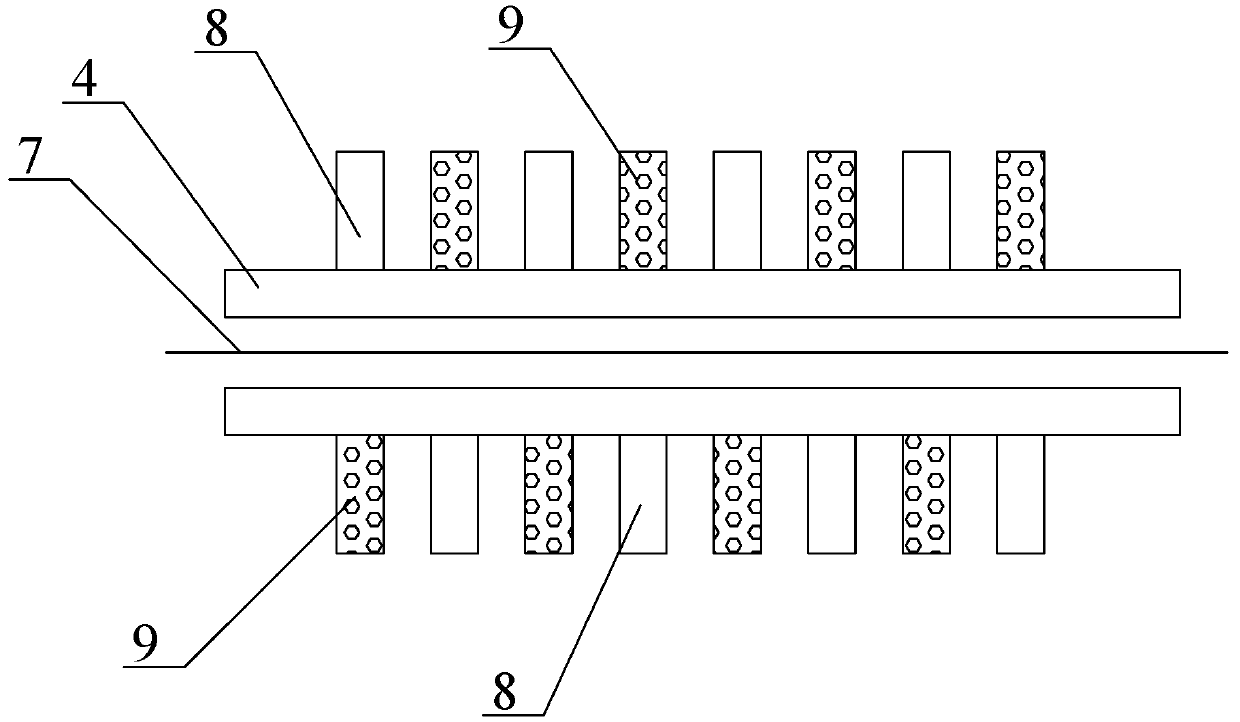 A digital printing machine with double-sided jet printing