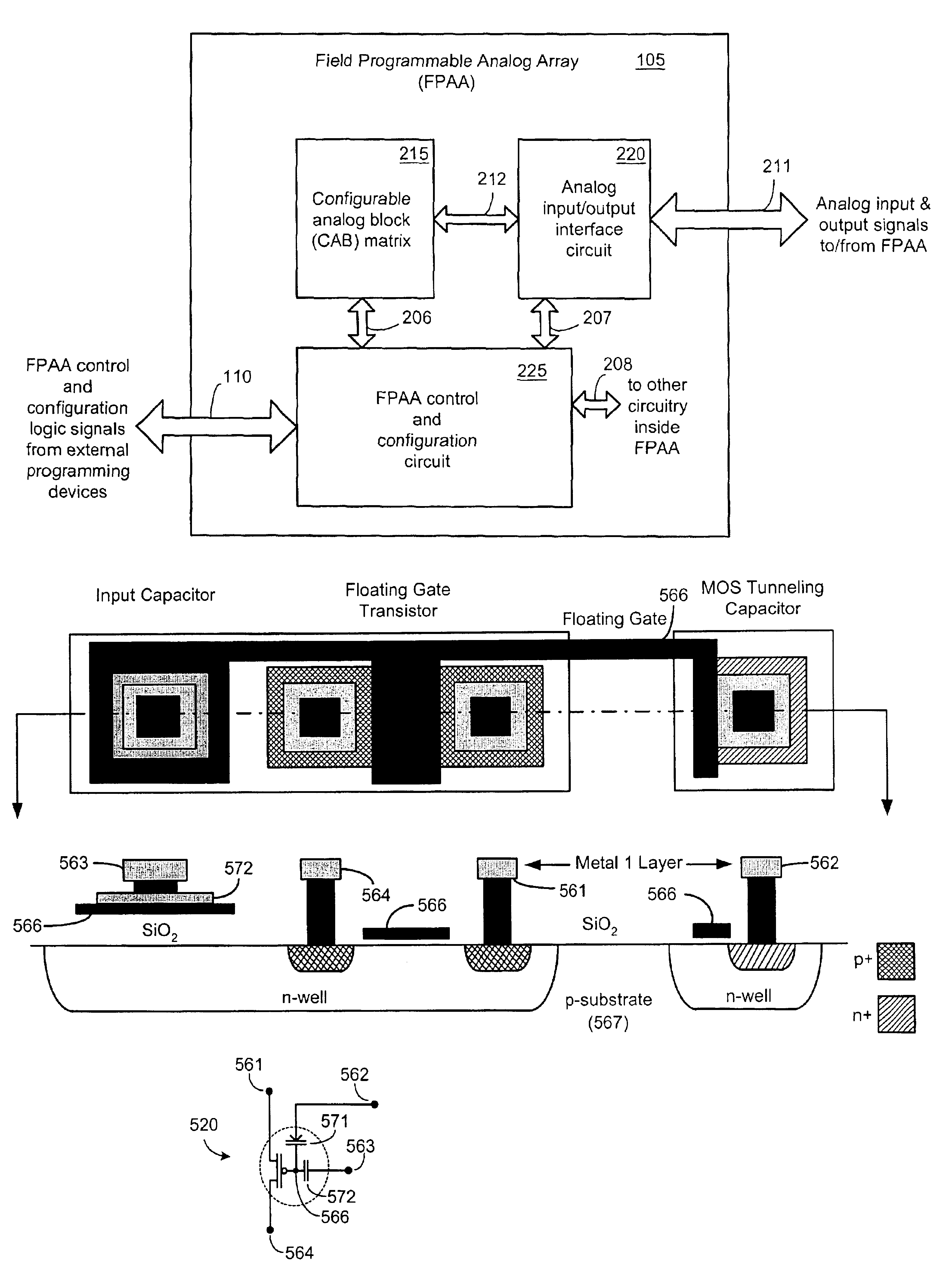 Floating-gate analog circuit