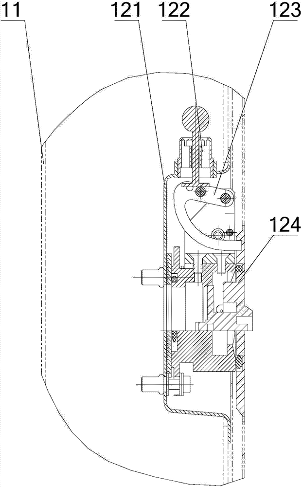 Sanding system for railway vehicle and sander thereof