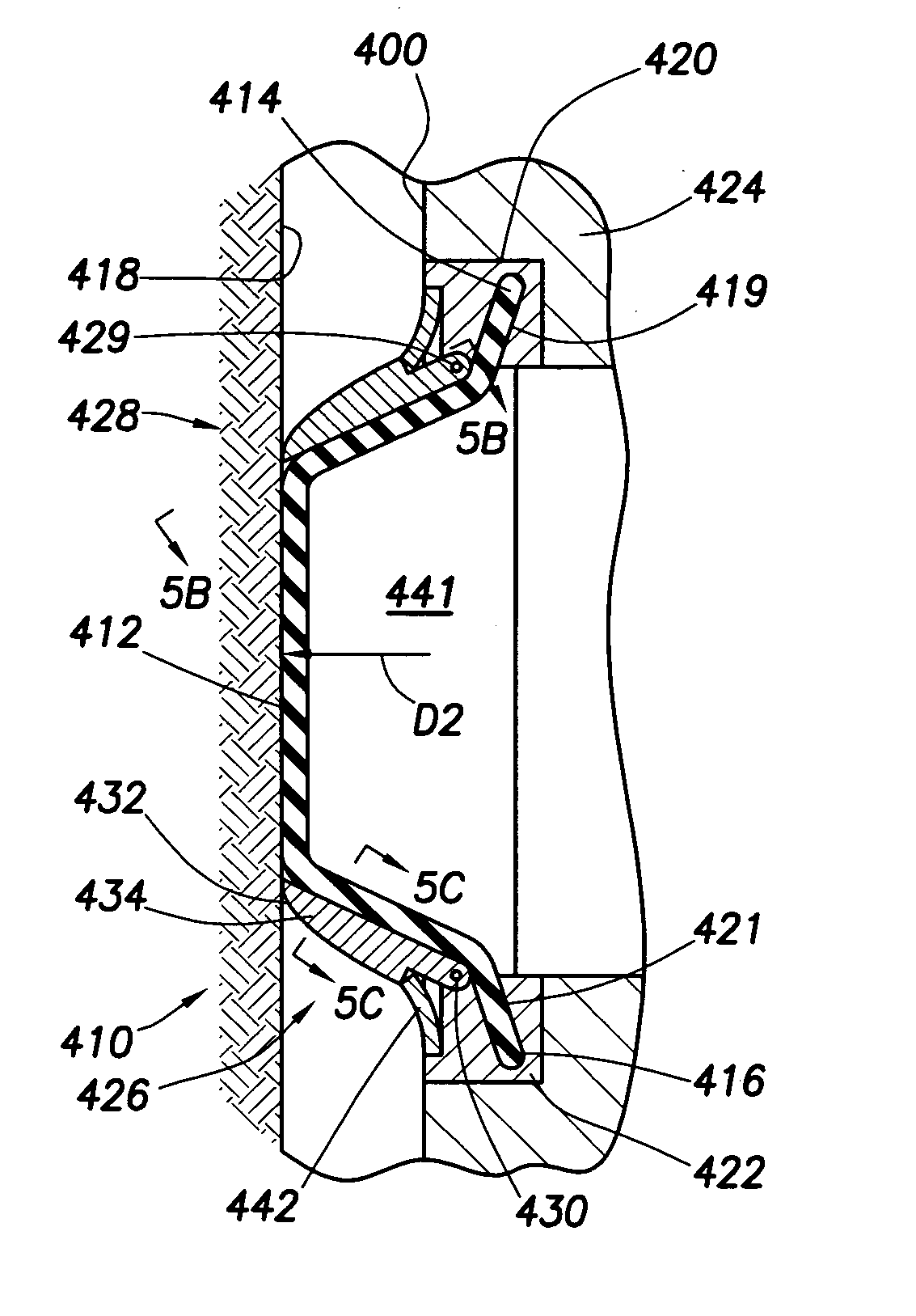 Inflatable packer assembly