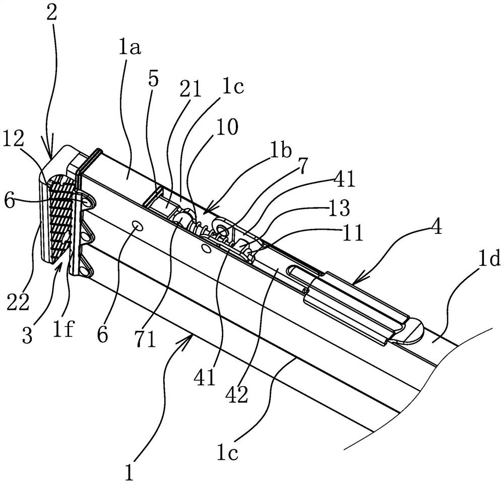 Clamping structure of cargo supporting device