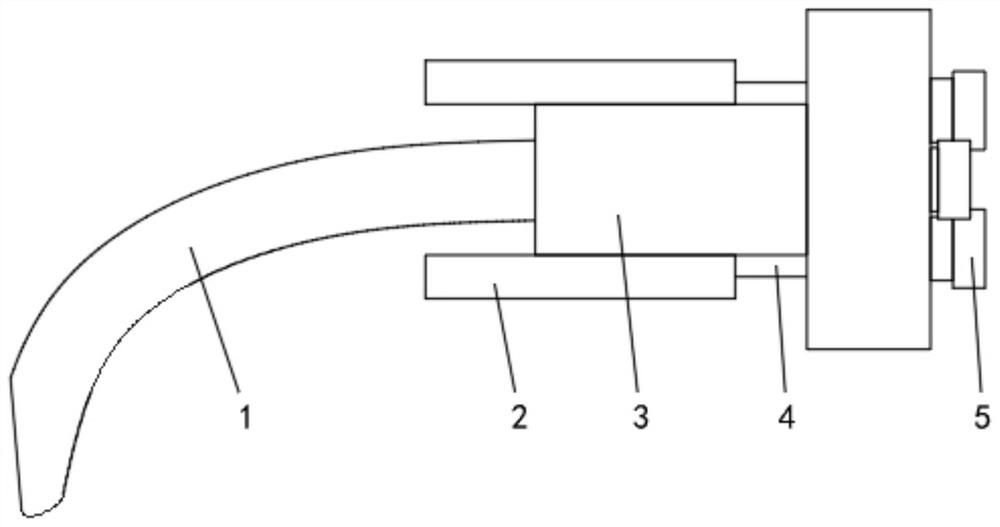 Multichannel oropharyngeal ventilation device for anesthesia department