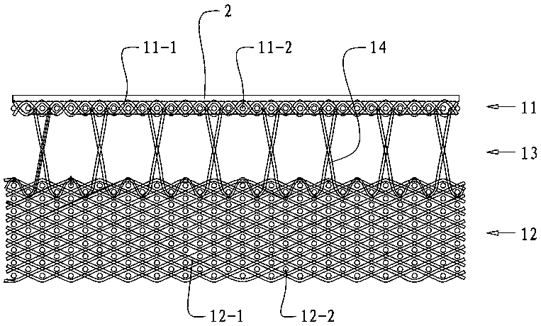 Three-dimensional multilayer-hollow fiber-reinforced concrete blanket capable of achieving lap joint