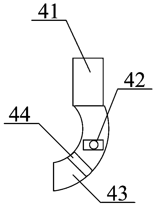 A kiln flue gas semi-dry defluorination, desulfurization and dust removal equipment