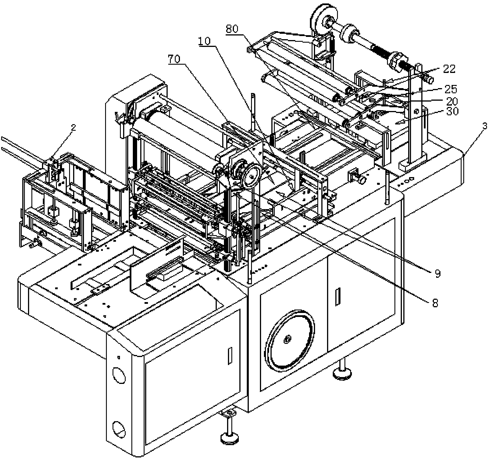 Three-dimensional packaging machine