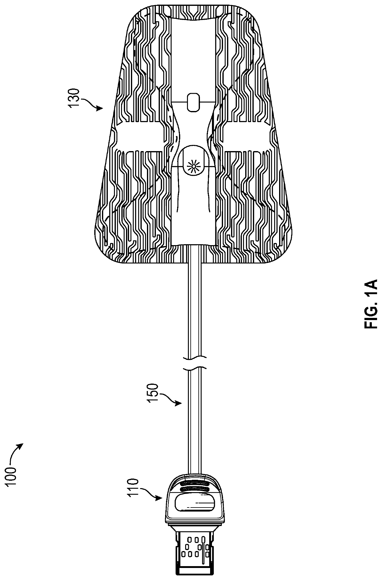 Patient connector assembly with vertical detents
