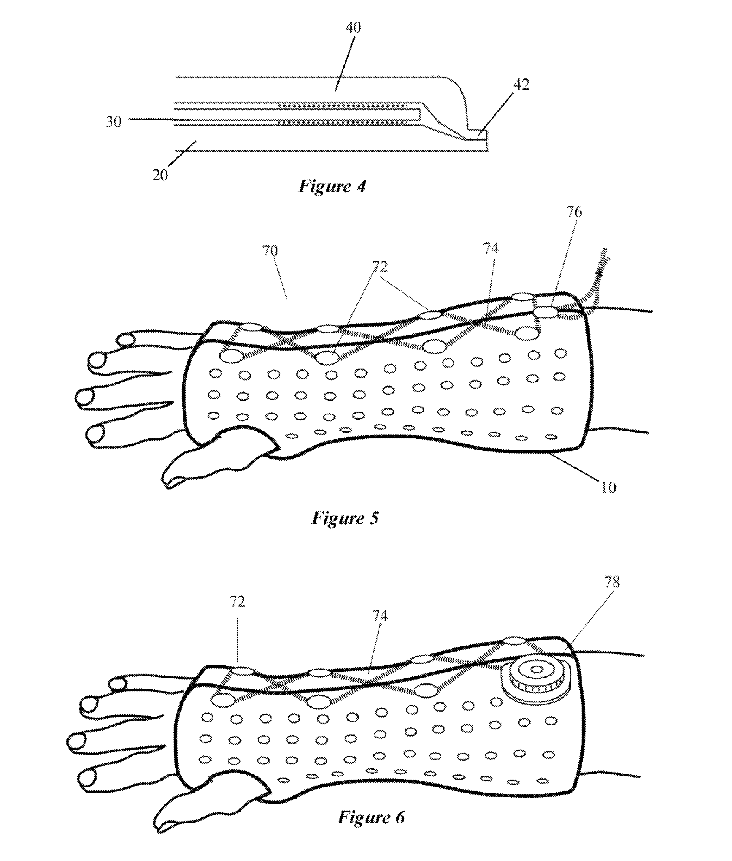 Composite material for custom fitted products