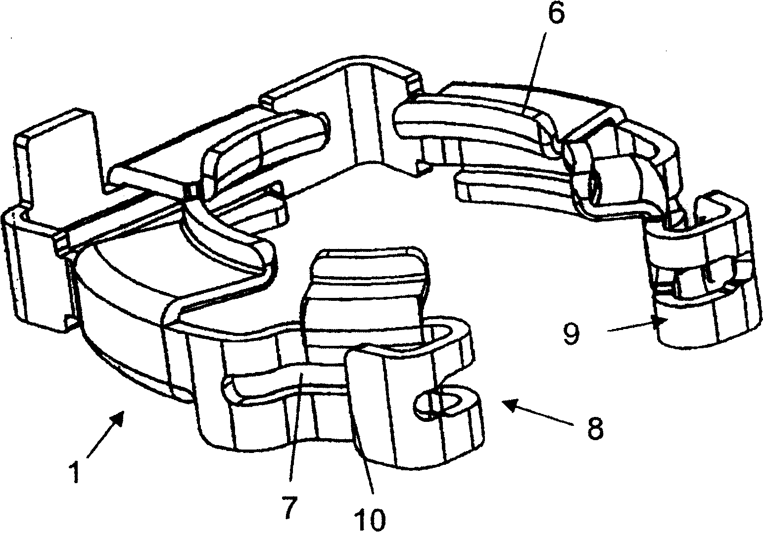 Clamp for fixing and connecting pipes