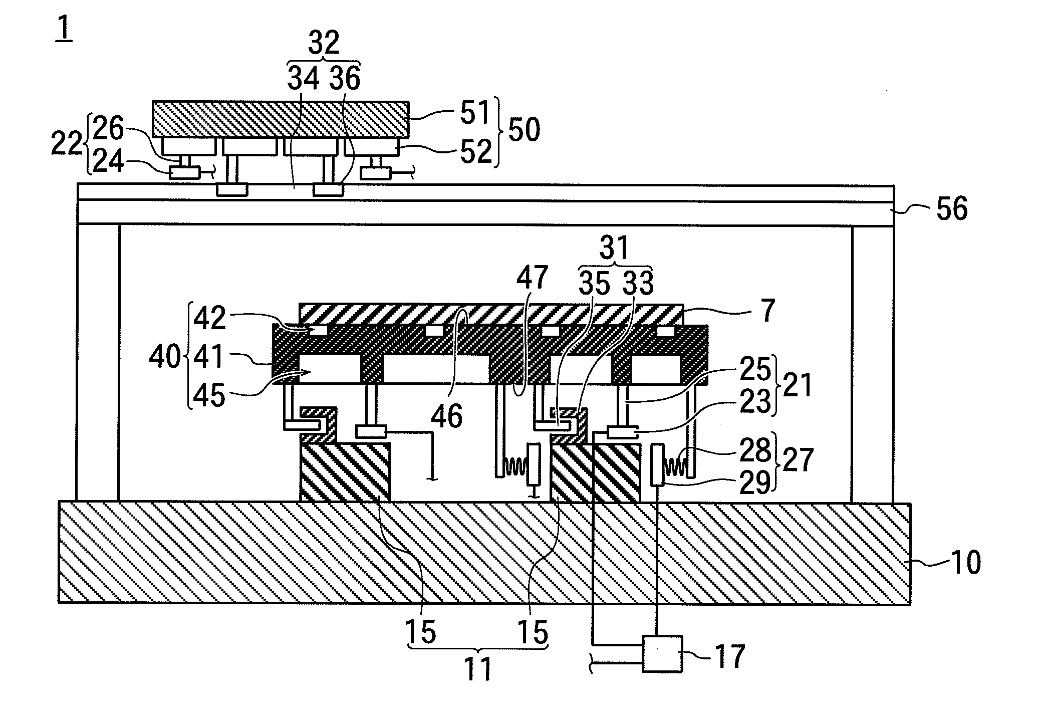 Substrate transfer processing apparatus