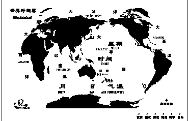 Intelligent world clock