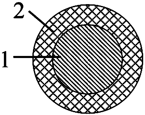 Silver sulfide/silver sulfide zinc core-shell quantum dot-contained coffee-ring laser and fabrication method thereof