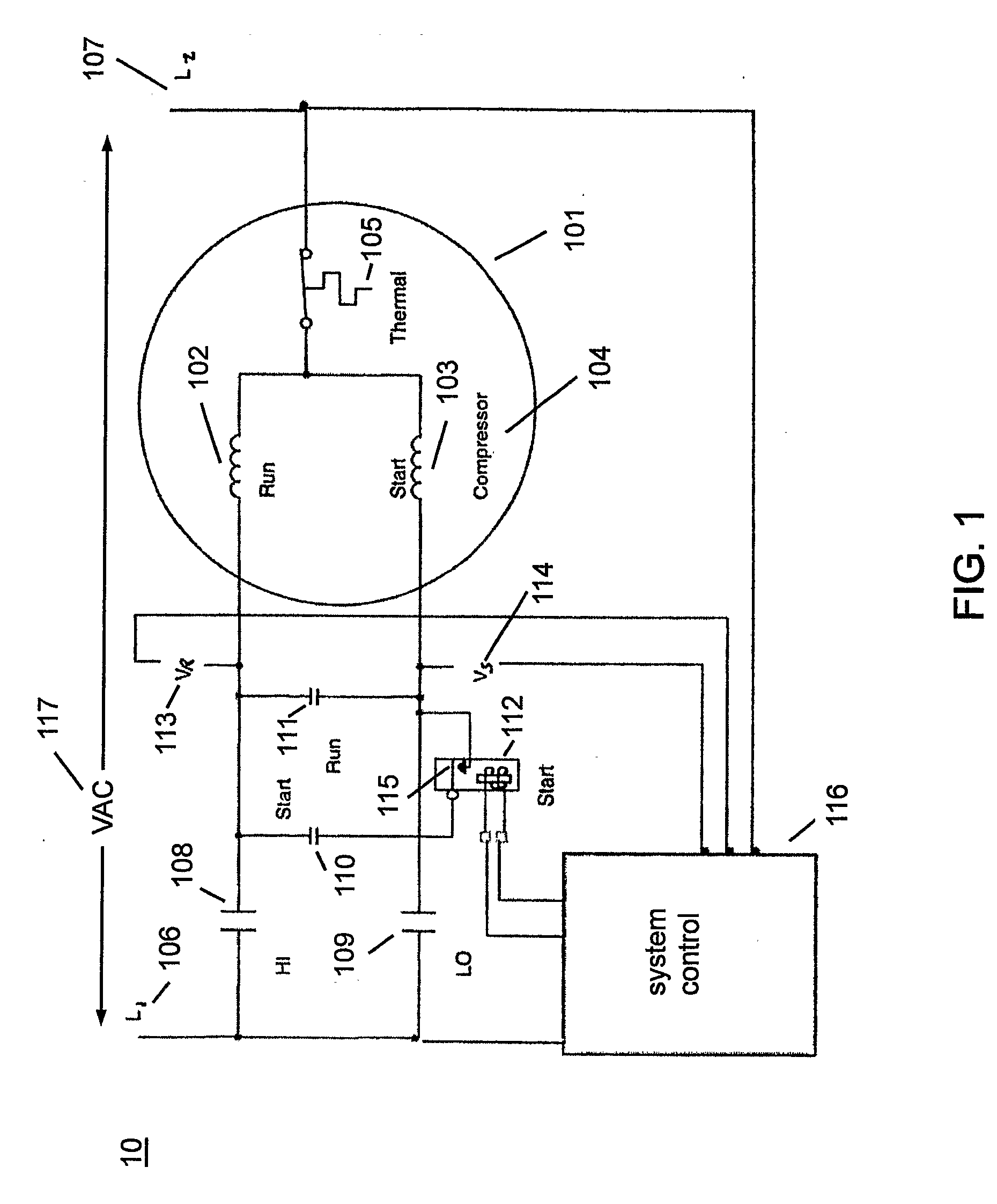 Electronic Method for Starting a Compressor
