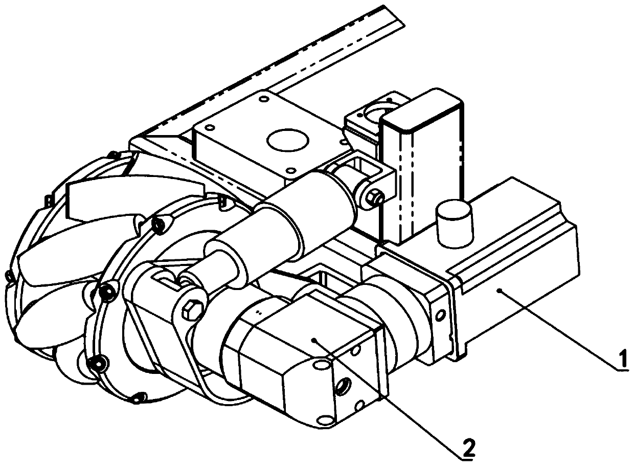 Independent suspension mechanism for AGV and heavy-load AGV