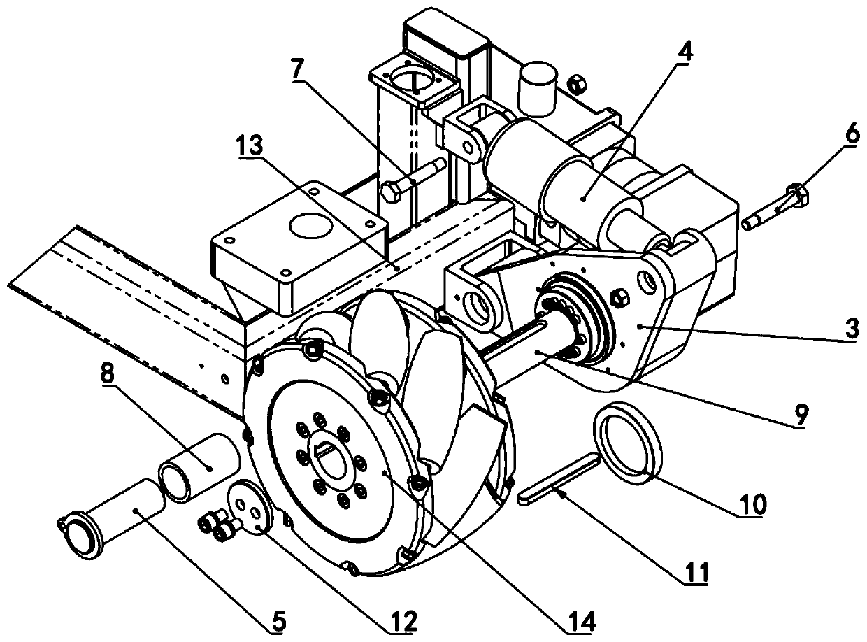 Independent suspension mechanism for AGV and heavy-load AGV