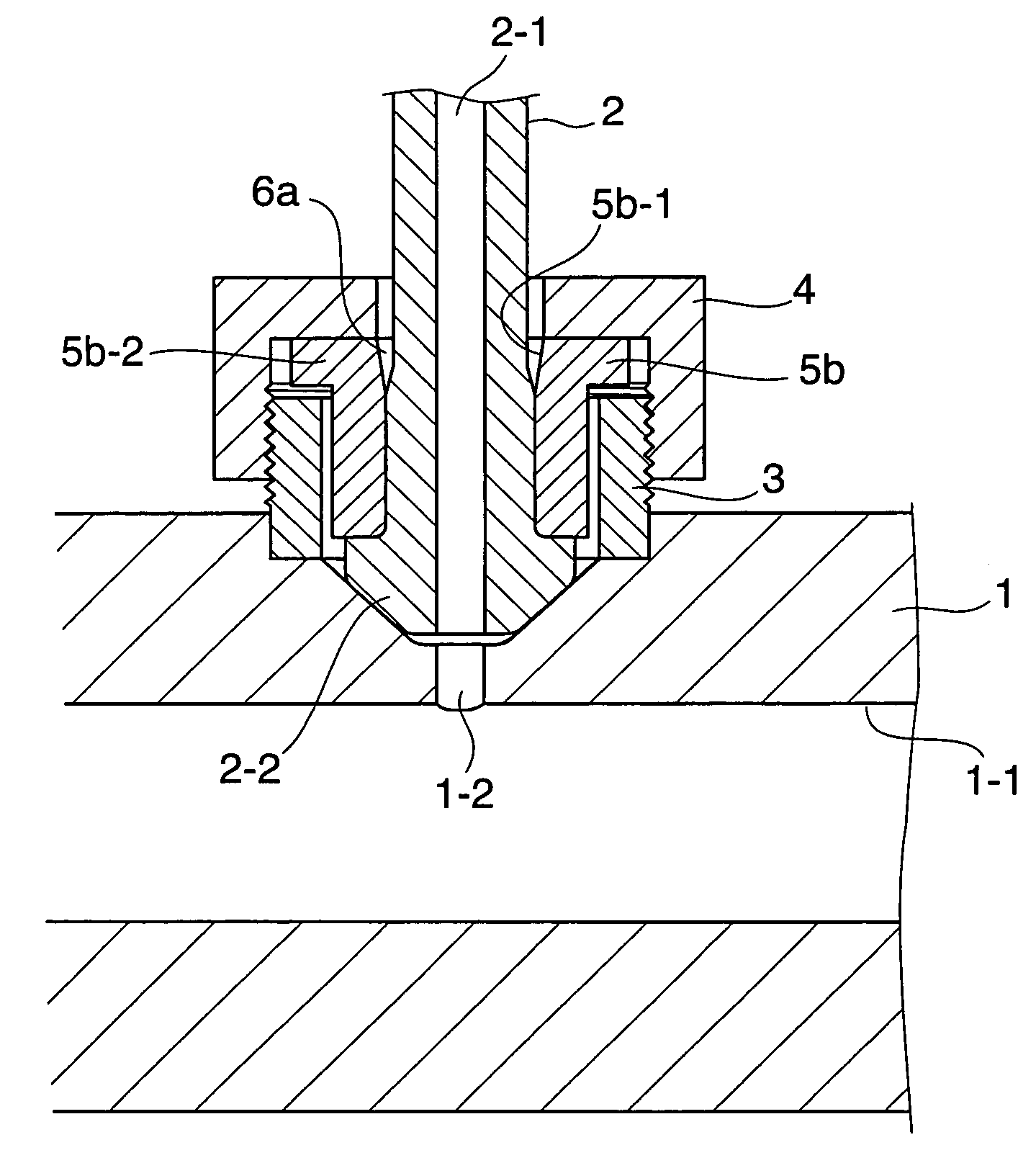 Joint structure of branch connector for common rail