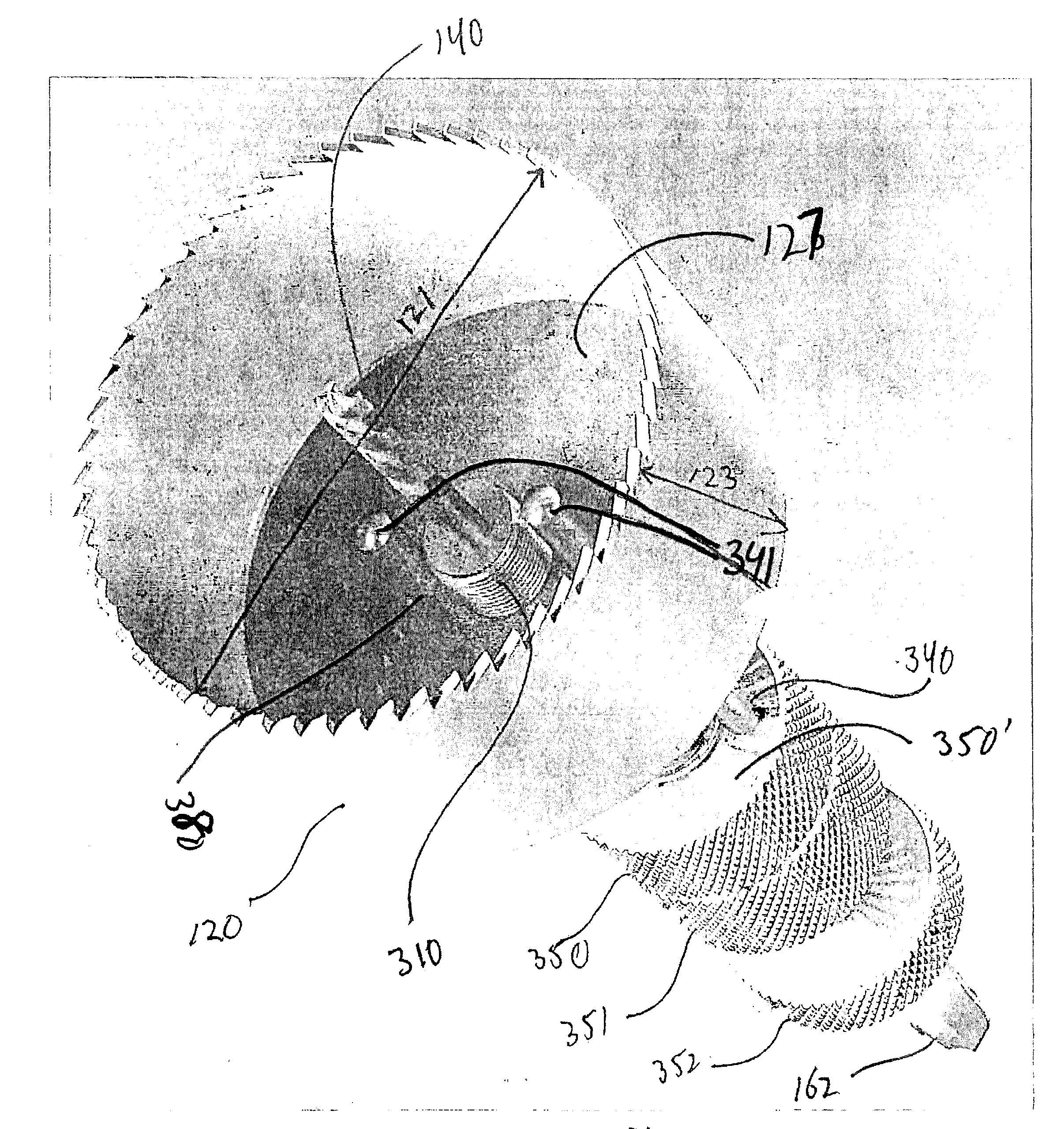 Self-cleaning mandrel assembly and drill bit