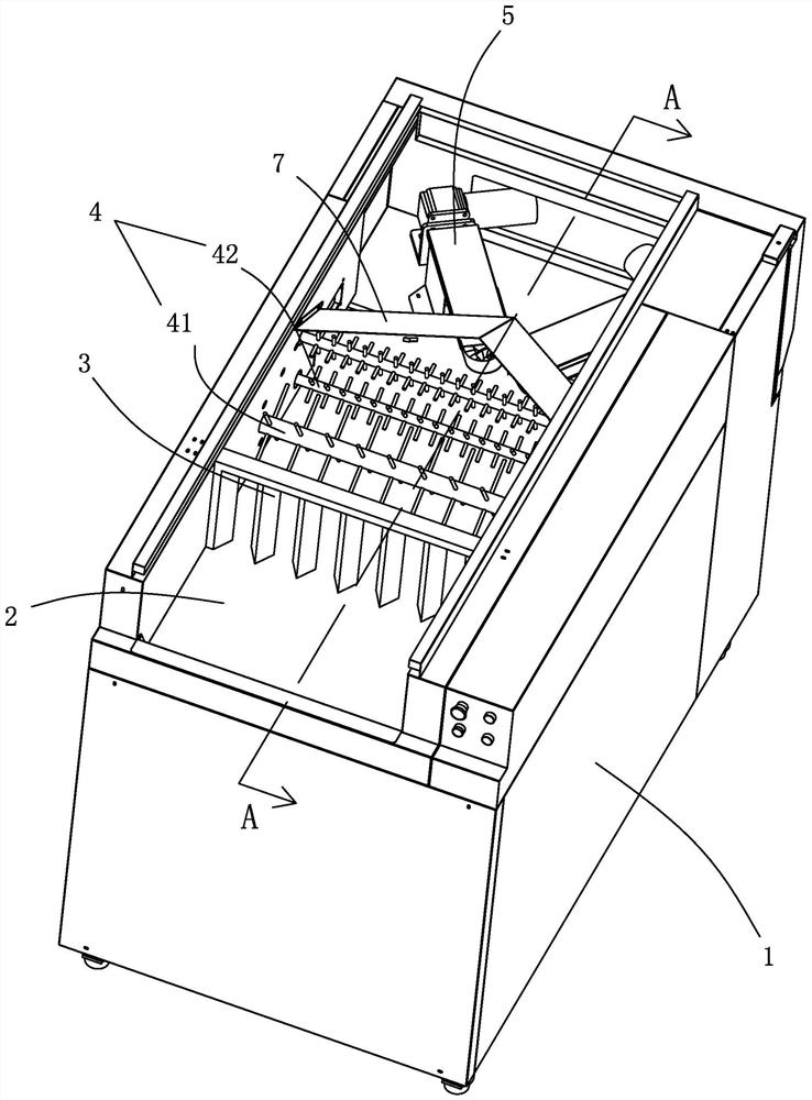 Full-automatic meal distribution machine