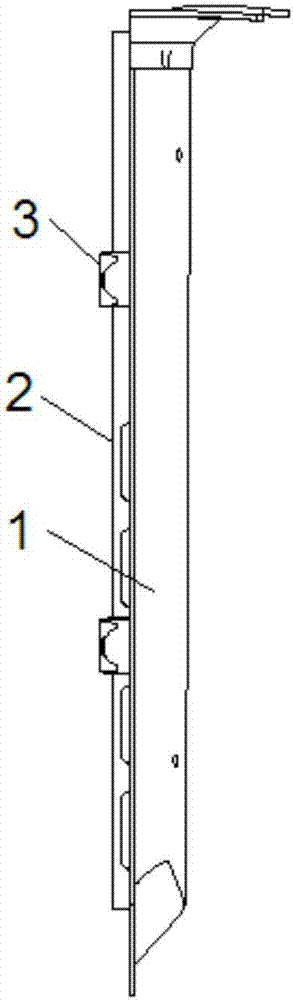 Welding clamp and method for radial stabilizer partition plate