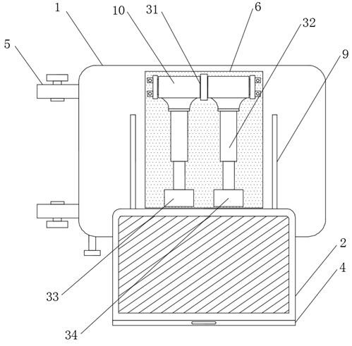 Motor field dynamic balance correction and vibration detection method