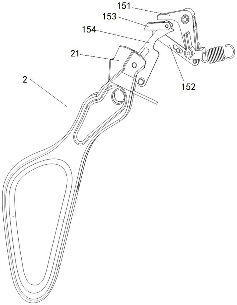 Stapler handle device having insurance mechanism and stapler