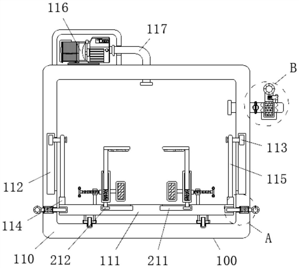 Detection equipment for detecting sealing performance of canned food