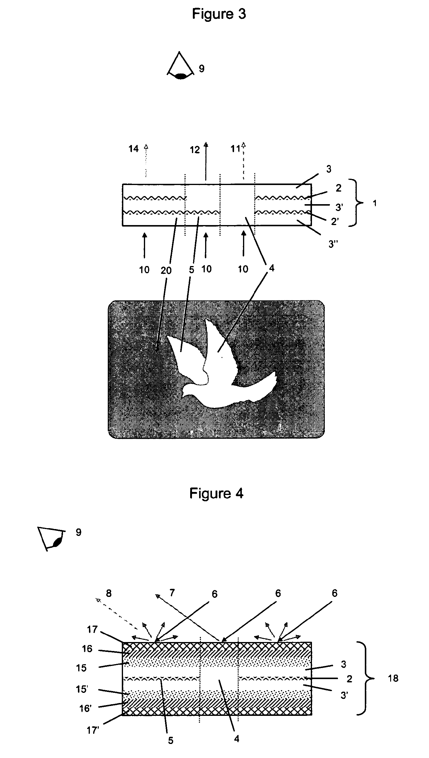 Method of checking the authenticity of a document with a co-laminated fabric layer inside