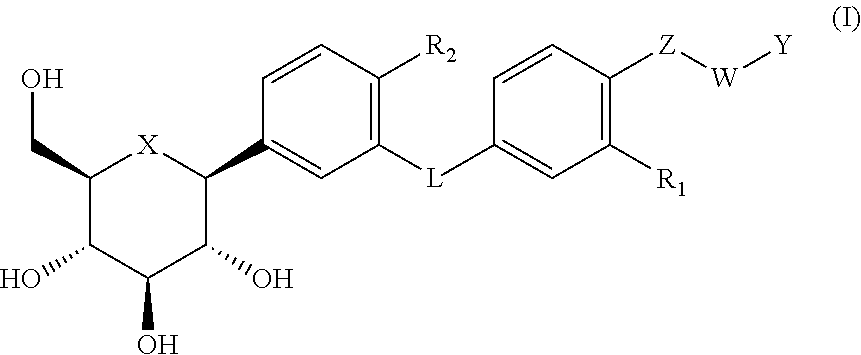 C- aryl glycosid derivatives, pharmaceutical composition, preparation process and uses thereof