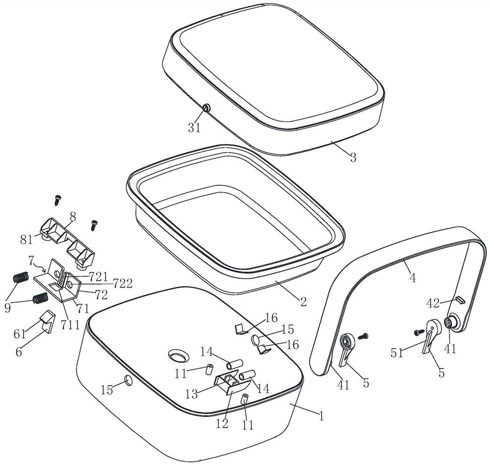 Electric heating lunch box