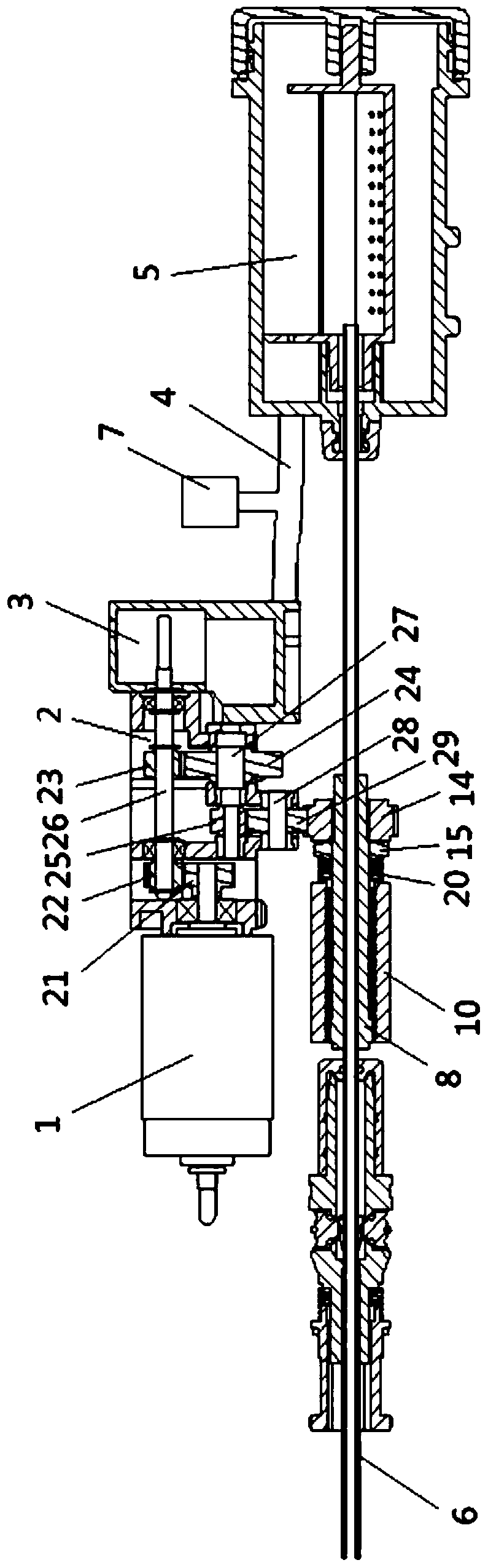 A kind of control system of medical rotary cutter