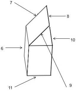 Four-port circulator and optical module