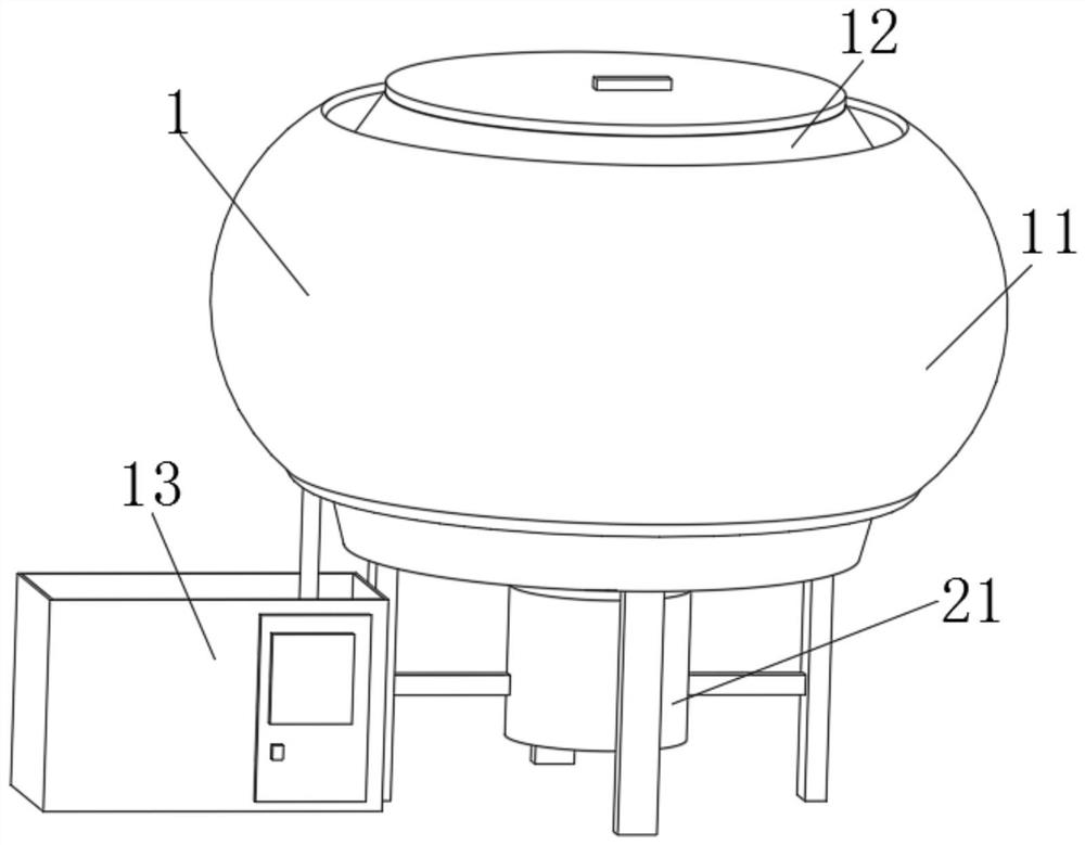 Sludge treatment process for seawater desalination