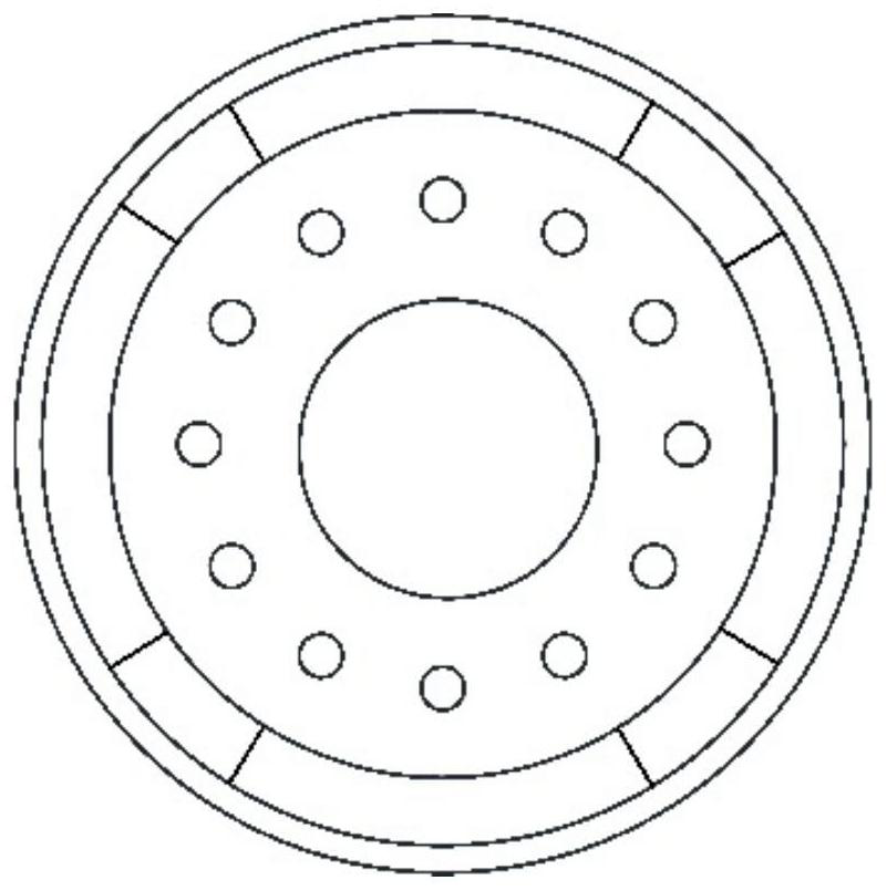 Megawatt high-speed permanent magnet motor temperature rise calculation method