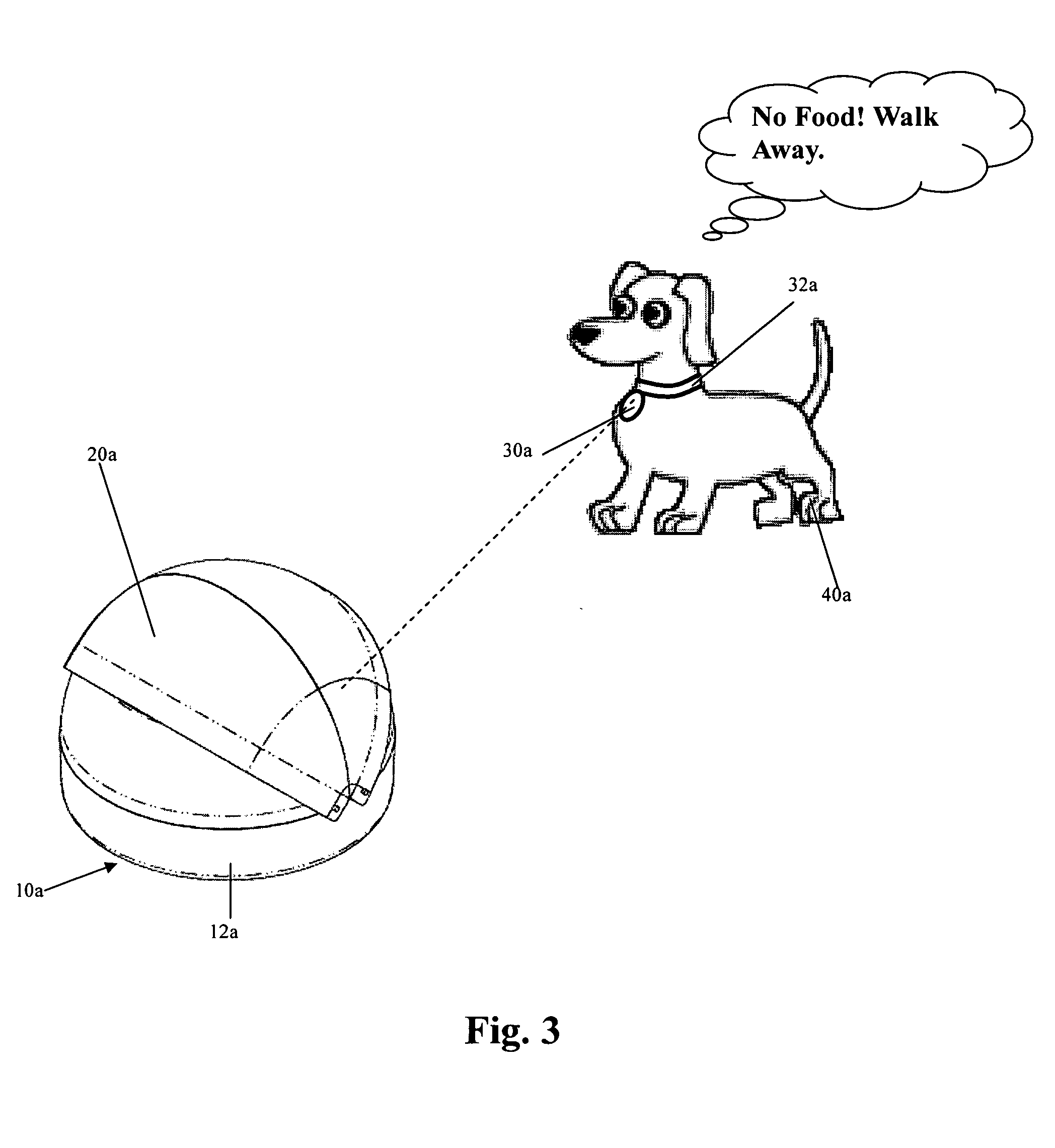 System for preventing access to a device by an unwanted animal and method of altering an animal's behavior