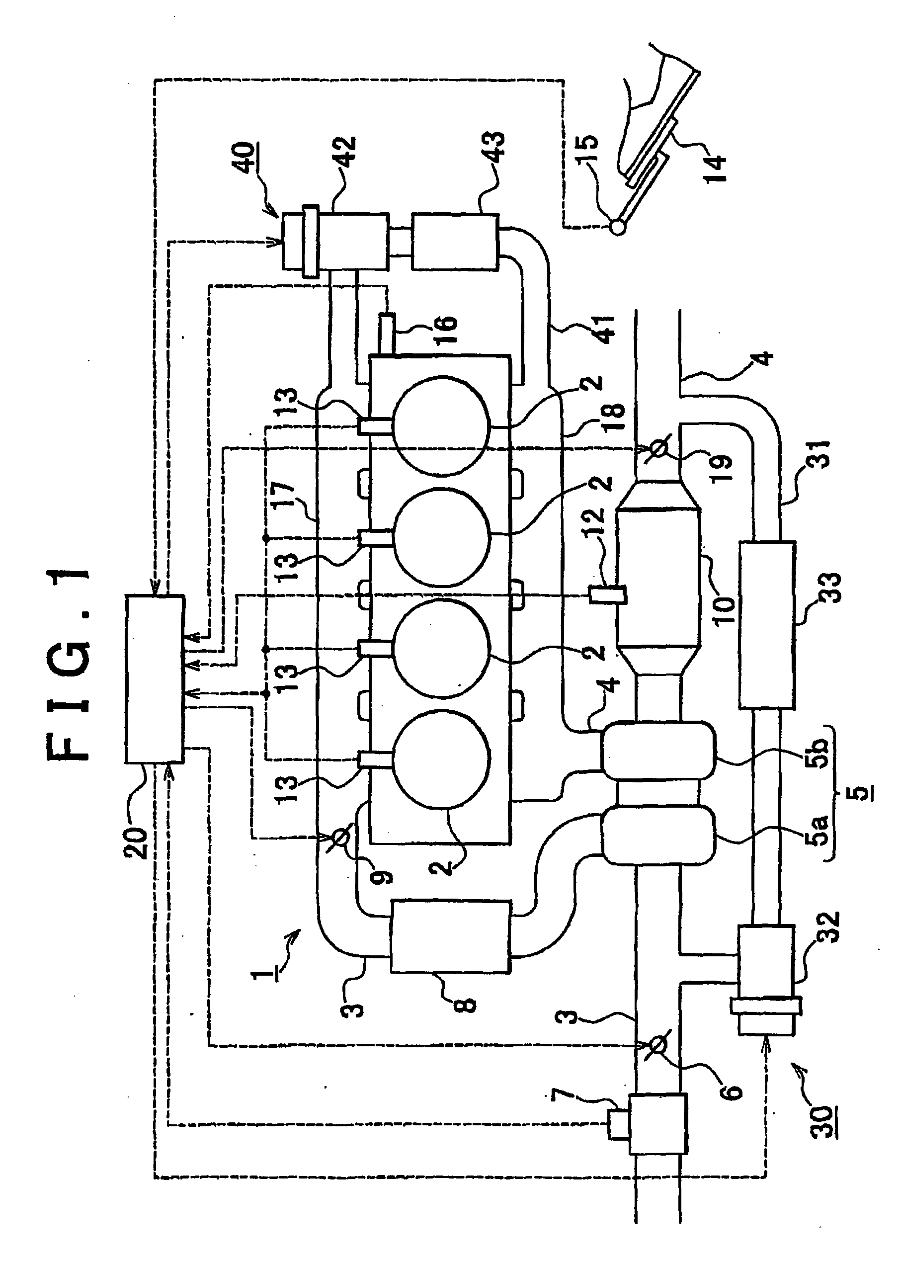 Egr system for internal combustion engine and method for controlling the same