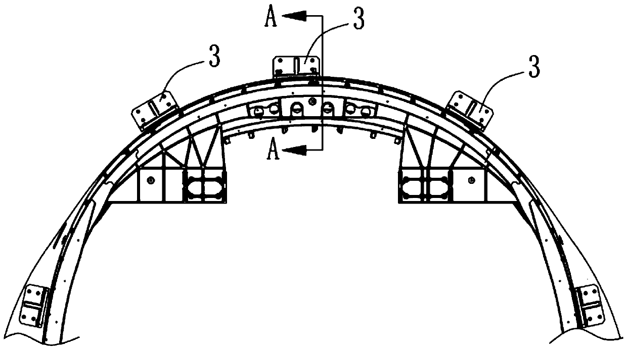 Aircraft panel butt joint structure