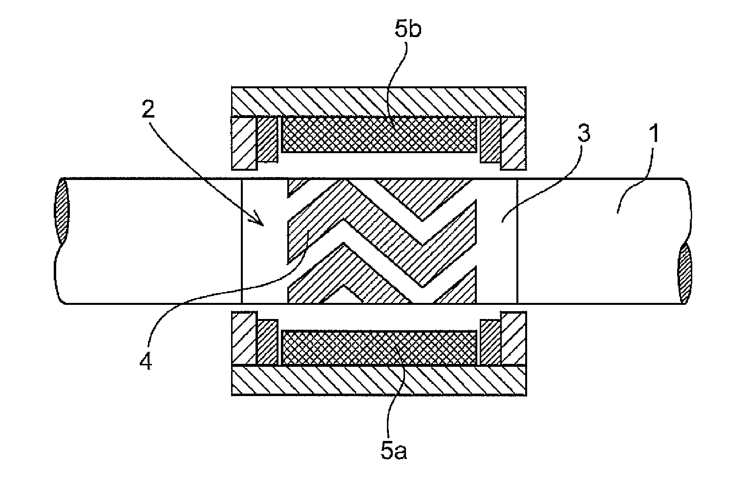 Sensor For Measuring Stresses Including A Layer Of A Magnetoelastic Material And A Method For Producing The Layer