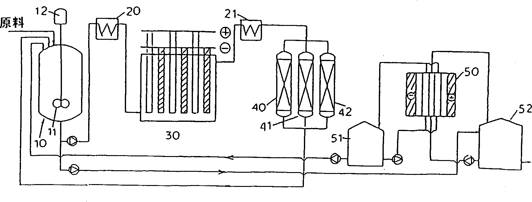 Process for selectively oxidizing primary hydroxyl group of organic compounds and resin containing adsorbed catalyst for use therein