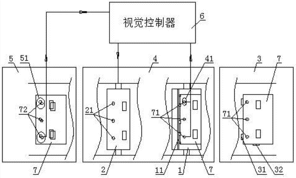 Precise overprinting and locating device and locating method thereof