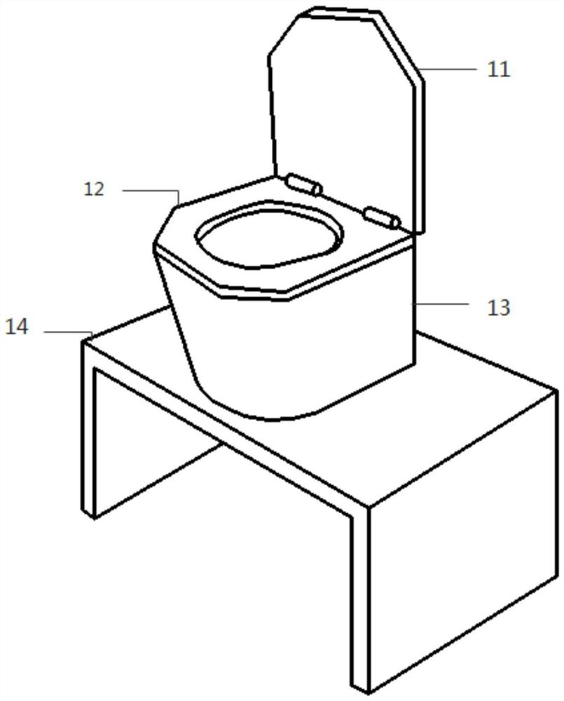 Intelligent waterless closestool with excrement treatment function