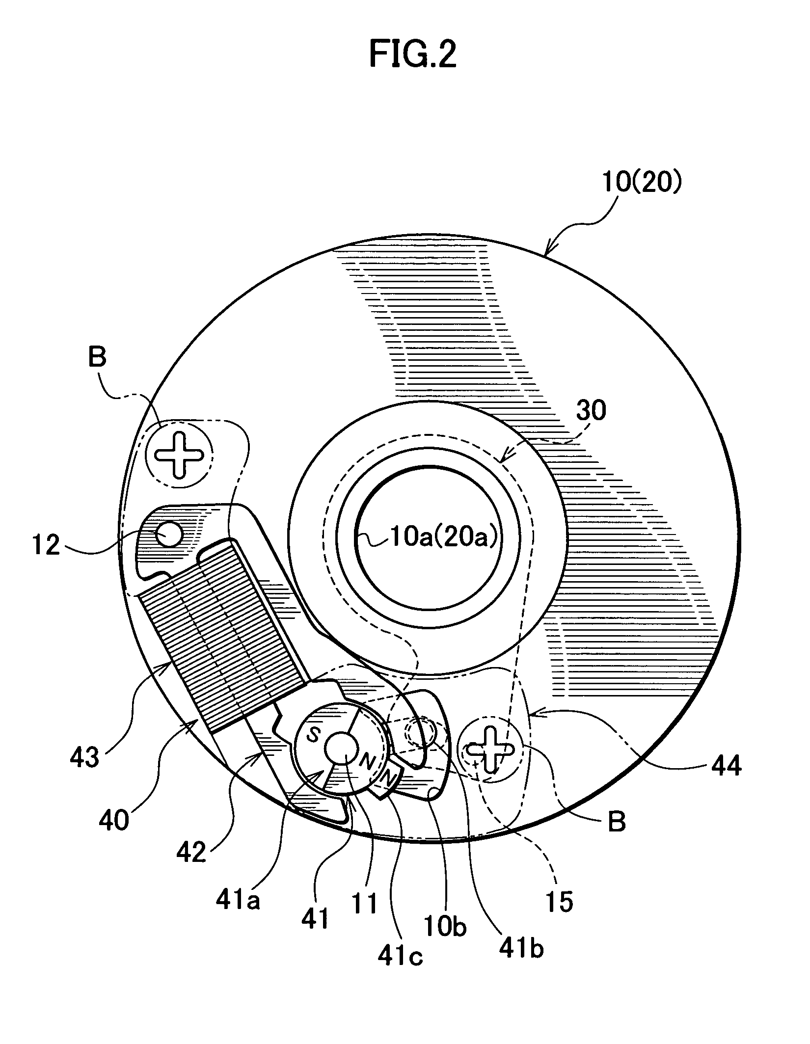 Electromagnetic actuator and camera blade driving device