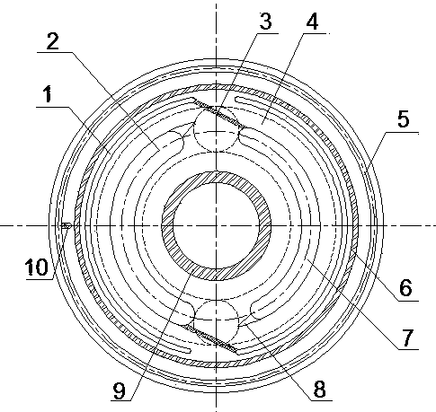 Novel valve plate for balancing overturning moment