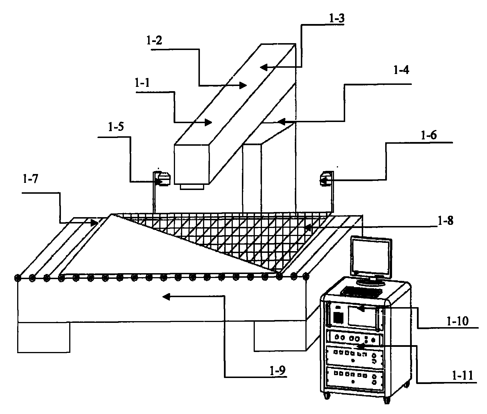 Novel apparatus used for film engraving and dotting of thin-film solar cell